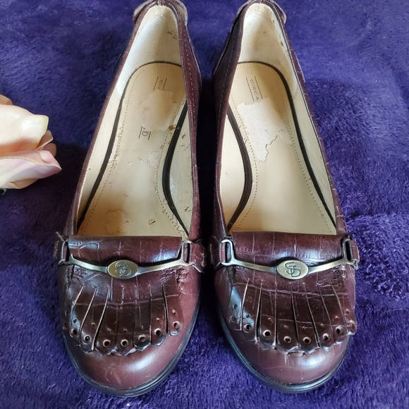 Circa by Joan and David Womens Sz 6.5 Soft Brown Leather Signature Loafers F-185 - Picture 12 of 12